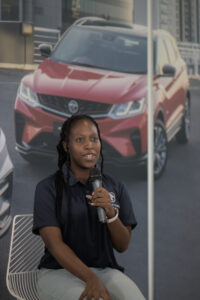 Nontobeko Ngwenya winner of the Be My Proton competion