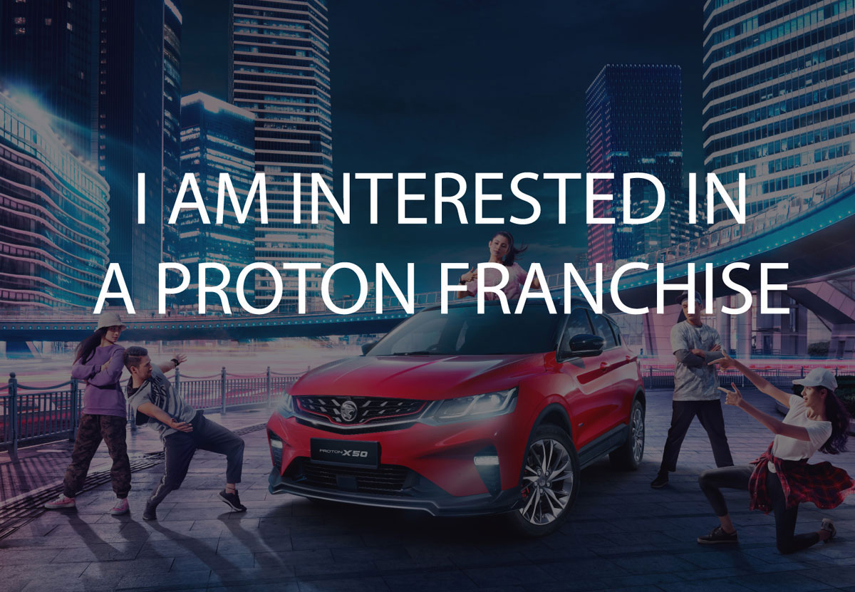 Register your interest - Proton franchise - Proton Cars South Afrca